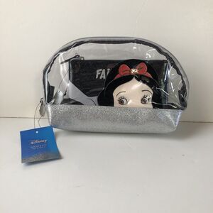 Disney Danielle Nicole Snow White Poison Apple Makeup Cosmetic Bag Set of 3 NWT
